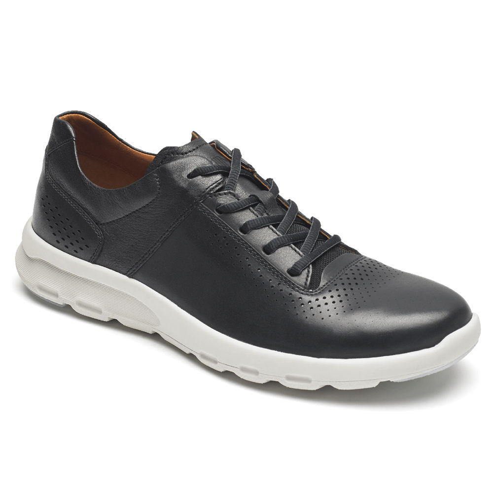 Rockport Joggesko Herre Svart - Pulsetech Plain Toe - AJUC71568